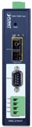 PLANET IP30 Industrial 1-Port RS232/RS422/RS485 Modbus Gateway (1 x 100FX SC, MM/2km)