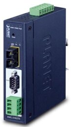 PLANET IP30 Industrial 1-Port RS232/RS422/RS485 Modbus Gateway (1 x 100FX SC, SM/30km)