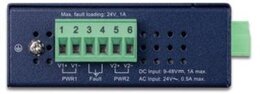 PLANET IP30 Industrial 1-Port RS232/RS422/RS485 Modbus Gateway (1 x 100FX SC, SM/30km)