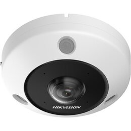 Hikvision DS-2CD6365G1-IVS - 6MP IP fixed Fisheye DeepinView Kamera, IP67, PoE