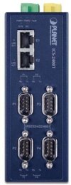 PLANET IP40 Industrial 4-Port RS232/RS422/RS485 Serial Device Server