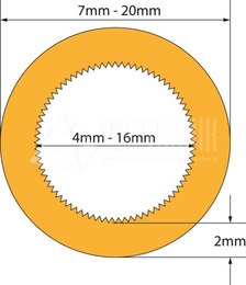 Lightwin Mikrorohr für Erdverlegung, AD: 20mm, ID: 16mm, 100 Meter, RAL3020 (Verkehrsrot)