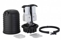 Optotec IP68 Outdoor Haubenmuffe, max. Faseranzahl 432, Höhe 390mm, 1x oval, 18x rund