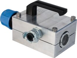 Jetting Y-Block HD zum Überblasen von 25/50-mm-RohrenY-Block HD for overblowing 25/50mm