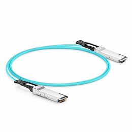 Lightwin 100GBit QSFP28 Long-Range  AOC-Kabel (Active Optical Cable) 