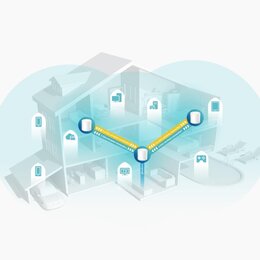 TP-Link AX3000 Whole Home Mesh Wi-Fi 6 System, 3er Pack