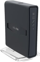 MikroTik hAP ac lite Tower mit  650MHz CPU, 64MB RAM, 5xLAN, 2.4/5GHz 802.11a/n/ac