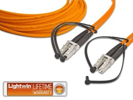 Lightwin High Quality Duplex LWL Patchkabel, MM OM2, LC - LC 