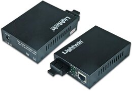 Lightwin Fast Ethernet Medienkonverter 100Base-FX Multimode, SC, 550m