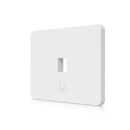 Ubiquiti Universelle, lackierbare Keystone-Wandplatte, 1 Port, horizontal, 4er-Pack