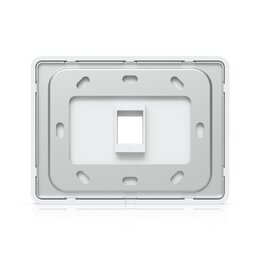 Ubiquiti Universelle, lackierbare Keystone-Wandplatte, 1 Port, horizontal, 4er-Pack