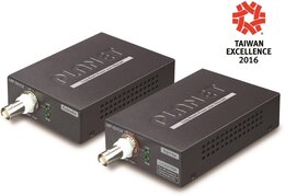 PLANET 1Port Long Reach POE over Coax Extender Kit/Single