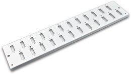 Lightwin Frontplatte 48-ST, für PREMIUM/STANDARD, 2HE