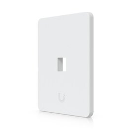 Ubiquiti Universelle, lackierbare Keystone-Wandplatte, 1 Port, vertikal, 4er-Pack