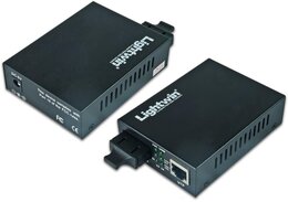 Lightwin Medienkonverter 100Base-LX Singlemode, SC, 60KM