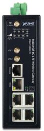 PLANET Industrial 4G LTE Cellular Wireless Gateway with 5-Port 10/100/1000T 