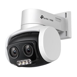 TP-Link VIGI 4MP Outdoor Full-Color Dual-Lens varifokale Pan Tilt Netzwerk Kamera