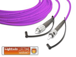 Lightwin High Quality Simplex LWL Patchkabel, MM OM4, FC - ST 