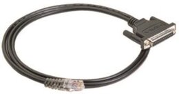 Moxa 8pin RJ45 to female DB25 connection cable, 150cm,