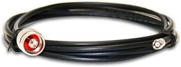 Airwin HF-Low Loss HDF-200 Kabel, N-Male an Reverse SMA Stecker