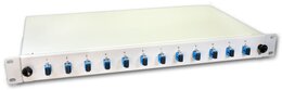 Lightwin LWL Spleissbox, 12 Fasern, 12x SC Singlemode, 9/125µm OS2 G657.A1 Pigtail