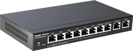 Reyee Reyee 10-Port High-Performance Cloud Managed PoE Office Router, 10x Gbit, PoE
