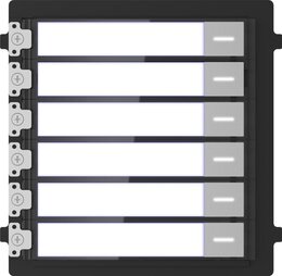 Hikvision DS-KD-KK - Video Türsprech Station Klingelmodul mit Namensschild