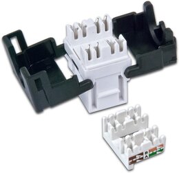 Wirewin KAT6 Gigabit Ethernet Keystone Modul, ungeschirmt