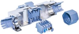 Wirewin KAT6A RJ45 feldkonfektionierbarer  Stecker, werkzeugfrei