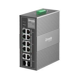 TP-Link Omada 10-Port Gigabit Industrial Easy Managed Switch, 6-Port PoE+ & 2-Port PoE++
