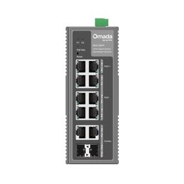 TP-Link Omada 10-Port Gigabit Industrial Easy Managed Switch, 6-Port PoE+ & 2-Port PoE++