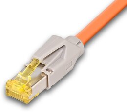 Neutral KAT6A HQ Patchkabel, DRAKA 500MHz, Hirose TM31, LSOH,orange 