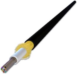 Lightwin Mikrokabel mit HDPE Mantel, 4 bis 24 Fasern, nur 3,8mm Ø, G.657.A1 