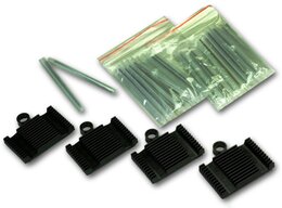 Lightwin LWL Spleissbox, 12 Fasern, 6x DSC Multimode, 50/125µm OM4 Pigtail