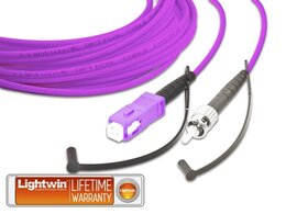 Lightwin High Quality Simplex LWL Patchkabel, MM OM4, SC - ST 