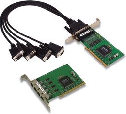 Moxa 4-Port RS-232 Smart Universal PCI Serial Boards