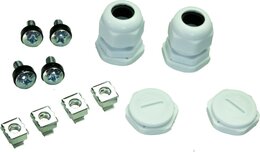 Lightwin LWL Spleissbox, 24 Fasern, 12x DLC Singlemode, 9/125µm OS2 G657.A1 Pigtail