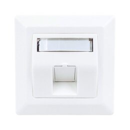 Wirewin Keystone Leerdose für 1 Modul, Unterputz, RAL9010