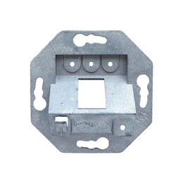 Wirewin Keystone Leerdose für 1 Modul, Unterputz, RAL9010