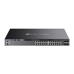 TP-Link Omada 24-Port Gigabit Stackable L3 Managed PoE+ Switch mit 4x 10G Slots