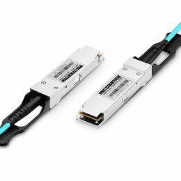 Lightwin 100GBit QSFP28 Long-Range  AOC-Kabel (Active Optical Cable) 