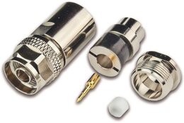 Airwin N-Stecker für Ecoflex 15 Kabel, Lötfrei