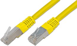 Neutral KAT6 Patchkabel, S/FTP, LSOH, gelb