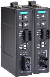 Moxa ICF-1150 Serie, Industrie RS-232/422/485 zu Fiber Konverter