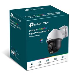 TP-Link VIGI 4MP Outdoor ColorPro Night Vision Pan Tilt Netzwerk Kamera, 4.0 mm