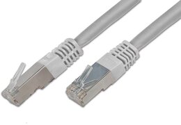 Neutral KAT6 Patchkabel, S/FTP, LSOH, grau