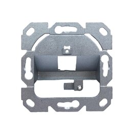 Wirewin Keystone Leerdose für 1 Modul, Unterputz, Schalterprogramm-fähig, RAL9010