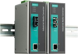 Moxa Industrie 10/100BaseT(X) zu 100BaseFX Medienkonverter