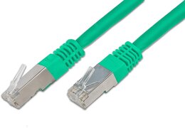Neutral KAT6 Patchkabel, S/FTP, LSOH, grün