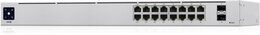 Ubiquiti UniFi USW PoE 802.3at 16-Port Gigabit Switch mit 2x SFP, lüfterlos